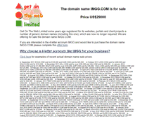 Tablet Screenshot of imgg.com